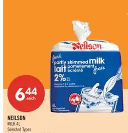 Shoppers Drug Mart NELSON MILK offer
