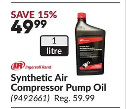 Princess Auto Synthetic Air Compressor Pump Oil offer