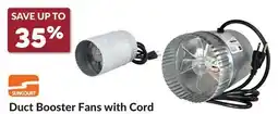 Princess Auto Duct Booster Fans with Cord offer
