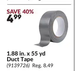 Princess Auto 1.88 in. x 55 yd Duct Tape offer