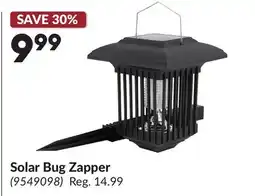 Princess Auto Solar Bug Zapper offer