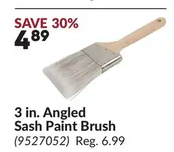 Princess Auto 3 in. Angled Sash Paint Brush offer