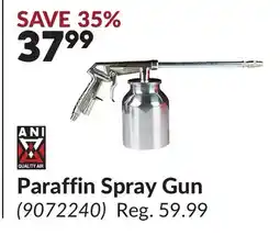 Princess Auto Paraffin Spray Gun offer