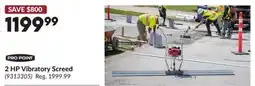 Princess Auto 2 HP Vibratory Screed offer
