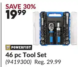 Princess Auto 46 pc Tool Set offer