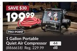 Princess Auto 1 Gallon Portable Quiet Air Compressor offer