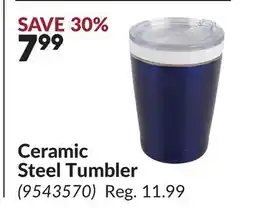 Princess Auto Ceramic Steel Tumbler offer