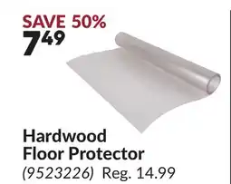 Princess Auto Hardwood Floor Protector offer