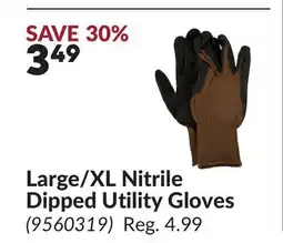 Princess Auto Large/XL Nitrile Dipped Utility Gloves offer