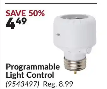 Princess Auto Programmable Light Control offer