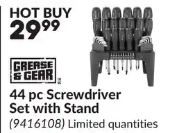 Princess Auto 44 pc Screwdriver Set with Stand offer