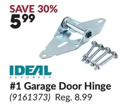 Princess Auto 1 Garage Door Hinge offer