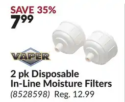 Princess Auto 2 pk Disposable In-Line Moisture Filters offer