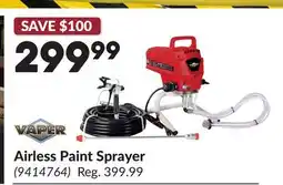 Princess Auto Airless Paint Sprayer offer