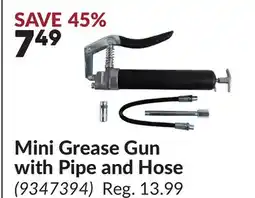 Princess Auto Mini Grease Gun with Pipe and Hose offer