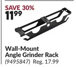 Princess Auto Wall-Mount Angle Grinder Rack offer