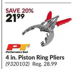 Princess Auto 4 in. Piston Ring Pliers offer
