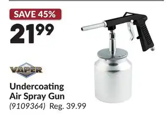 Princess Auto Undercoating Air Spray Gun offer