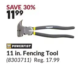 Princess Auto 11 in. Fencing Tool offer