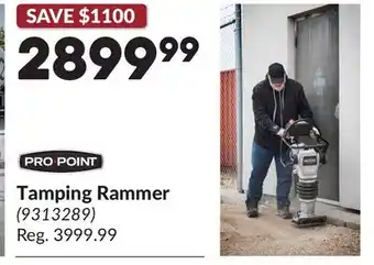 Princess Auto Tamping Rammer offer