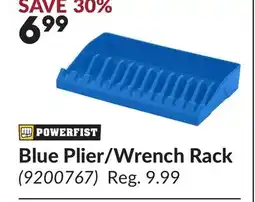 Princess Auto Blue Plier/Wrench Rack offer