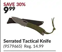 Princess Auto Serrated Tactical Knife offer