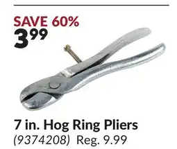 Princess Auto 7 in. Hog Ring Pliers offer