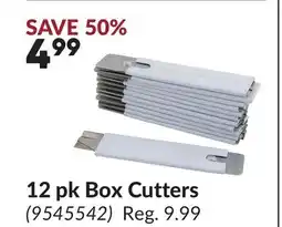 Princess Auto 12 pk Box Cutters offer