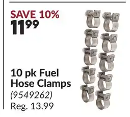 Princess Auto 10 pk Fuel Hose Clamps offer
