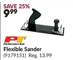 Princess Auto Flexible Sander offer
