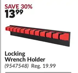 Princess Auto Locking Wrench Holder offer