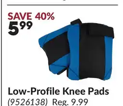 Princess Auto Low-Profile Knee Pads offer