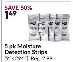 Princess Auto 5 pk Moisture Detection Strips offer