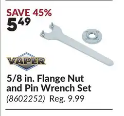 Princess Auto 5/8 in. Flange Nut and Pin Wrench Set offer