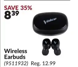 Princess Auto Wireless Earbuds offer