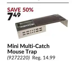 Princess Auto Mini Multi-Catch Mouse Trap offer