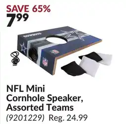 Princess Auto NFL Mini Cornhole Speaker offer