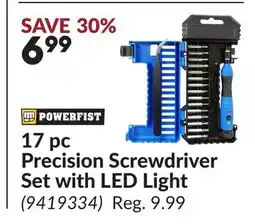 Princess Auto 17 pc Precision Screwdriver Set with LED Light offer