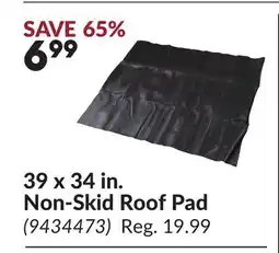 Princess Auto 39 x 34 in. Non-Skid Roof Pad offer