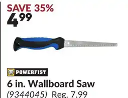 Princess Auto 6 in. Wallboard Saw offer