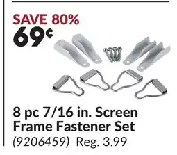 Princess Auto 8 pc 7/16 in. Screen Frame Fastener Set offer