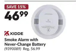 Princess Auto Smoke Alarm with Never-Change Battery offer