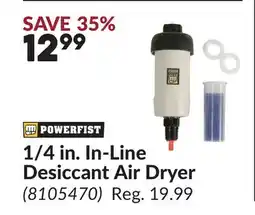 Princess Auto 1/4 in. In-Line Desiccant Air Dryer offer