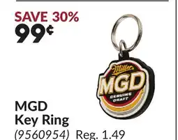 Princess Auto MGD Key Ring offer
