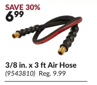 Princess Auto 3/8 in. x 3 ft Air Hose offer