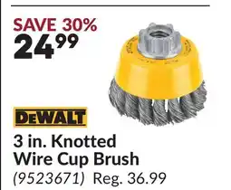 Princess Auto 3 in. Knotted Wire Cup Brush offer
