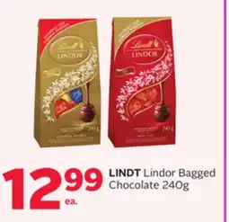Rexall LINDT Lindor Bagged Chocolate offer