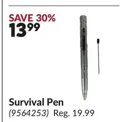 Princess Auto Survival Pen offer