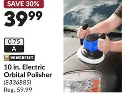 Princess Auto 10 in. Electric Orbital Polisher offer