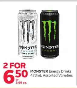 Rexall MONSTER Energy Drinks offer
